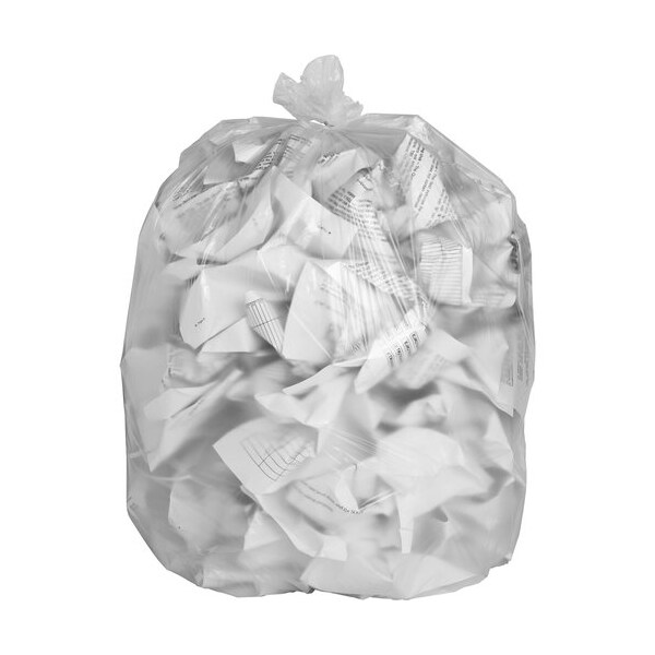 Genuine Joe Everyday Genuine Joe Can Liners, 40-45 Gal, 12 mic, 40inx46in, Clear, 250PK EJOHD404816 - main